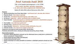 Pozvánka na II. ročník mezinárodní včelařské konference Josef Antonín Janiš 2018